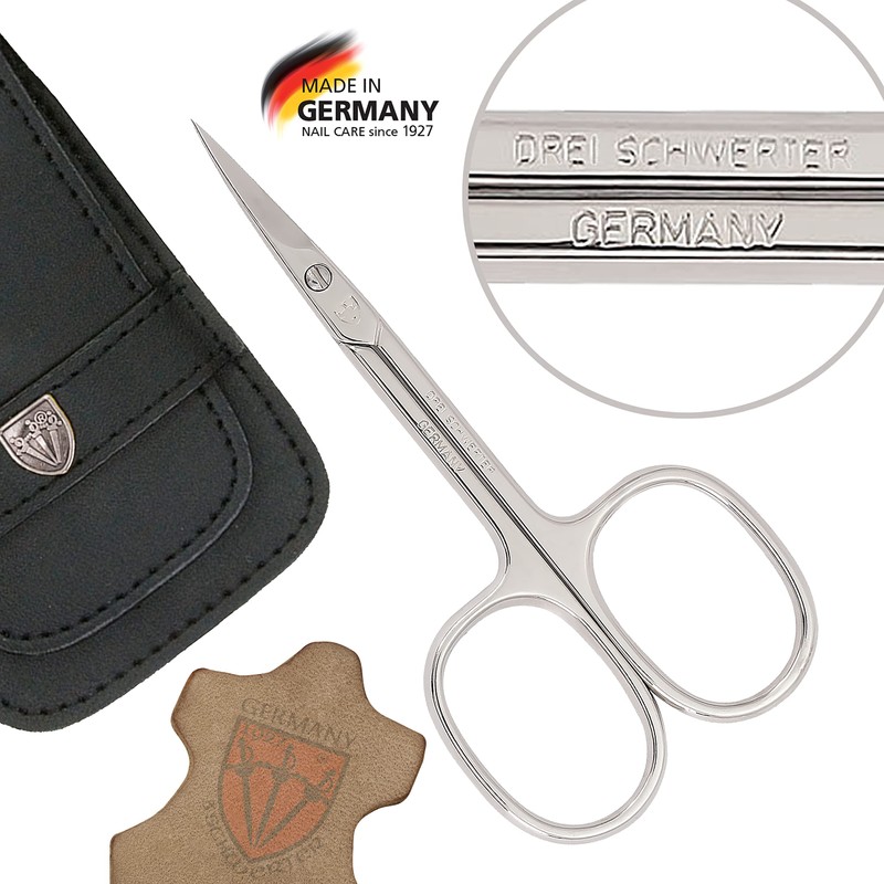 DREI SCHWERTER Germany Massa Manicure Set 6 Pieces Leather