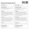 NAILOG Semi-Cured Gel Nail Strips, 20 Strips, Long Lasting, Salon-Quality,