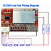 5S 50A w/Balance 3.7V 18650 Lithium Battery Cell PCB BMS