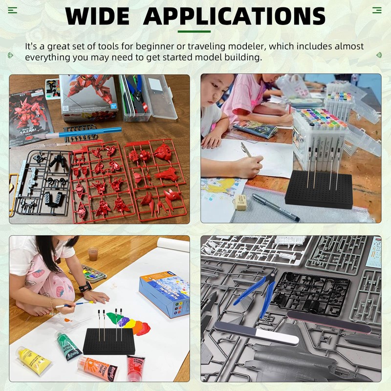 Keadic 37Pcs Model Tool Paint Kit Includes Professional Gundam Model