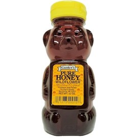 Gunter's Pure Wildflower Honey Bear - 12 oz.