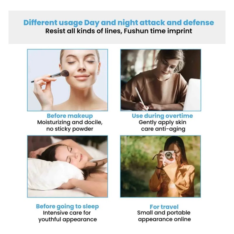 Crema Hialurónica Para Ojos, Hidrata, Ilumina Y Reduce Las L