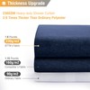 BTTN Extra Long Shower Curtain - 72x84 Inch Long Linen