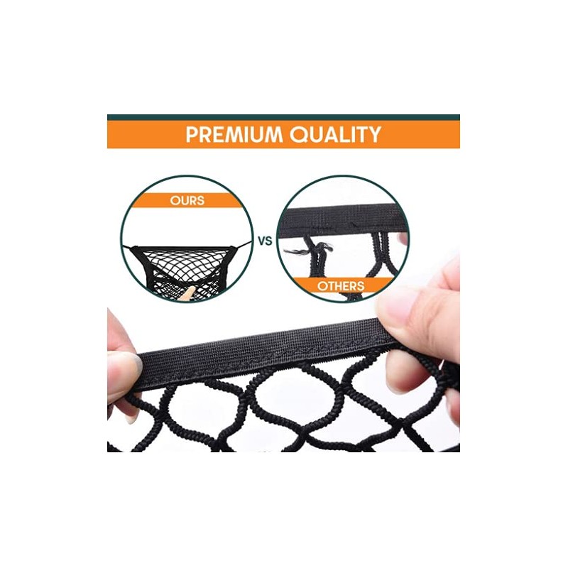 Universal Car Seat Storage Mesh Organizer - Mesh Cargo Net