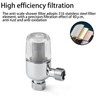 HJIAMA Water Filter for Shower, 316 Stainless Steel Water Filter