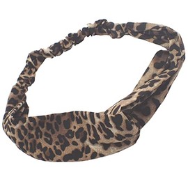 Topkids Accessories Headband Bandeau Headbands Head Band Bandeaux Leopard Print Headband Bandeau Polka Dot Headband Floral Headband For Women, Ladies, Men, Kids (Animal Print)