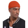 PHILIGHTS Swag Short Fisherman Beanie for Men Women, Wool Knit