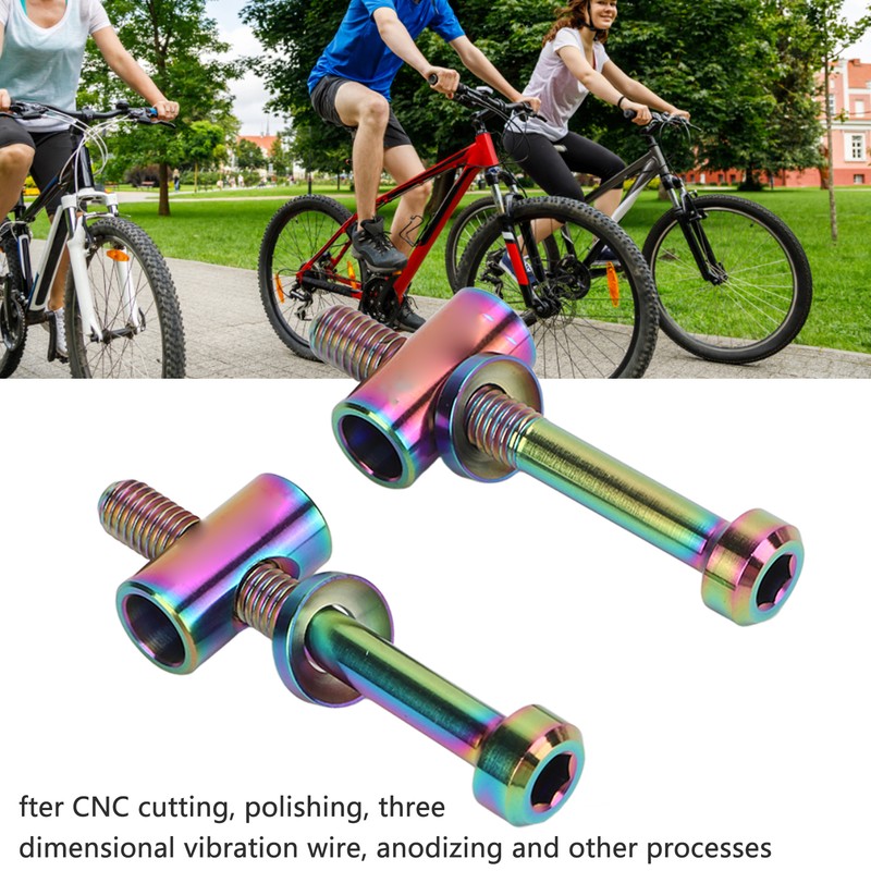 2 PCS RISK M5 X 40mm Bike Seatpost Screw Seat