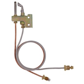 Natural Gas Fireplace Water Heater Boiler Replacement Part Safety Pilot Burner Assembly Kit Includes Pilot Thermocouple and Tubing Natural Gas