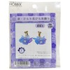 HOBBIX BK-109 Bead Kit, Kyoto Hirari, Petal Earrings, Hydrangea