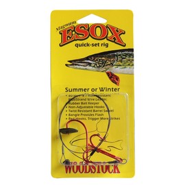 Woodstock Adjustable Quick Set Rig Size 2/4 with Red Hooks and BGL