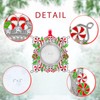 NEYEABL 【Christmas Tree Candy Frame Ornaments】 2" Photo Candy Shape