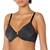 Bali Women's Comfort Revolution Front-Close Shaping Underwire Bra, Black,42DD