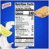 Lance Sandwich Cookies, Nekot Lemon Creme, 8 Individually Wrapped Packs,