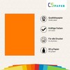 Made in EU 50 Sheets Coloured Paper Orange A4 80