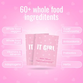 Daily Super Greens Gummies, Superfood Fruit Snacks, Organic Spirulina, Chlorella, Prebiotics for Digestive & Gut Health for Women, 60 Multi-Vitamins, Fruits & Veggies, Healthy Snack for Adults & Kids