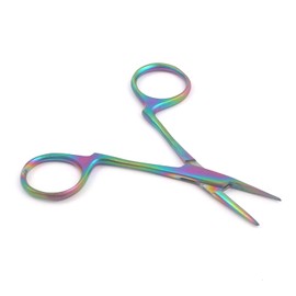 OdontoMed2011® Mini Non-Locking Hemostat for Ear Care Multi Color Rainbow Color (Str) Hemostat Forceps