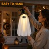 LED Light-Up Hanging Halloween Ghost Decorations – Spooky Floating Witch