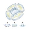 IDO LED Garage Lights Ceiling Fixture - 40W/60W/80W 11200Lm Super