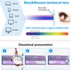 MMOWW 3-Pack Rechteckige Lesebrillen Für Frauen, übergroße, Quadratische Rahmen, Anti-Blaulicht-Brille