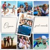Iconikal 24-Photo Clear Cover Photo Albums, 4x6-Inch, 5-Pack to Store