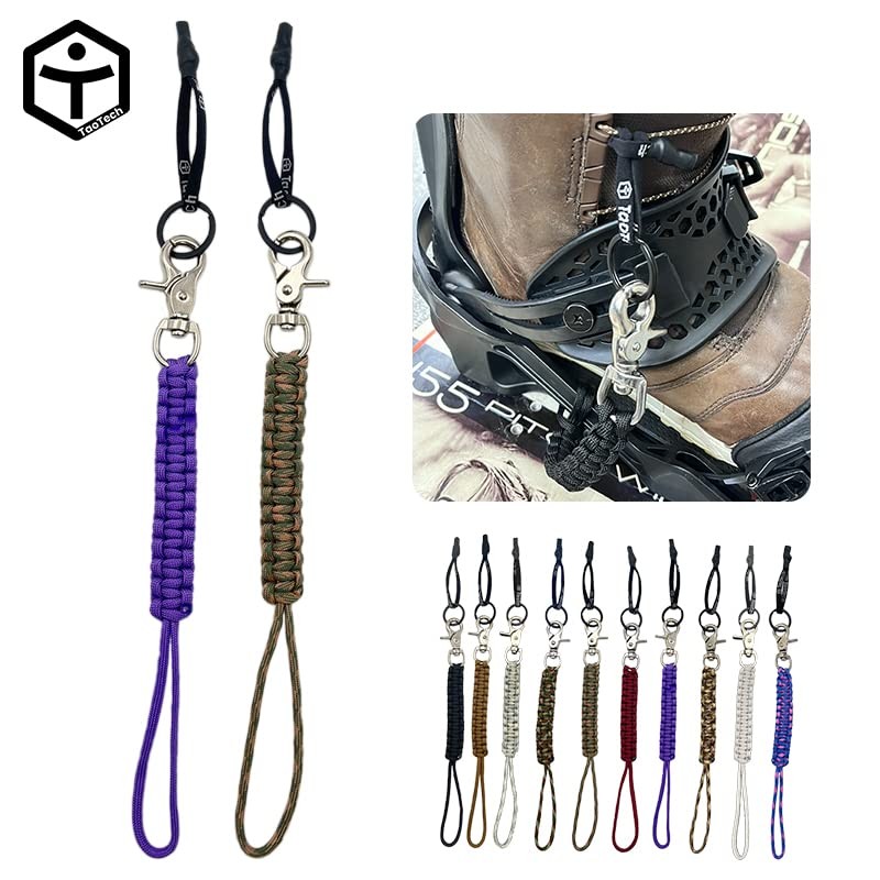 TaoTech Leash Cord Leash Belt Snowboard Anti-lost Buckle Paracord Hand