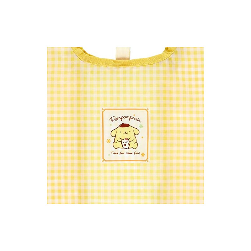 Sanrio 670235 Pompompurin, Eco Bag, S, 10.2 x 4.7 x