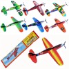 WJXKAZYX Polystyrene Flyer Set, Polystyrene Planes, Gliders for Children, Gliders