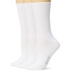 HUE Women's Scalloped Pointelle Sock, White,One size