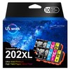 Uniwork 202XL Printer Cartridges Compatible Replacement for Epson 202 XL