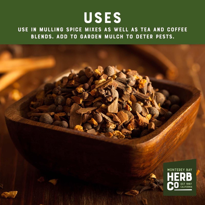 Cinnamon Chips Cut & Sifted, by Herb Co, for Tea,