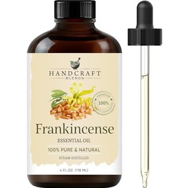 Handcraft Blends NICE LIFE! Handcraft Frankincense Essential Oil - Huge 4 OZ - 100% Pure & Natural â€“ Premium Therapeutic Grade with Premium Glass Dropper
