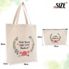 Rhdekoein Teacher Tote Bag and Pouch Small Bag Cotton Bag