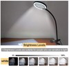 LED Magnifying Lamp with Clamp, Raweao 3X Lighted Magnifying Glass