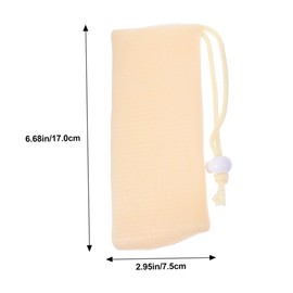 OATIPHO 4Pcs Portable Soap Bags for Soap Bars for Foaming and Shower Use Safe Pe Material for Family Sharing for Travel Toiletry and Bathroom Storage