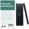 Natural Moxa Sticks for Moxibustion - Smokeless Herbal Therapy, Pure