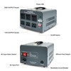 Yinleader 5000 Step Up/Down Transformer Converter 110/120 Volt - 220/240