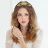 KICOSY Tiaras for Girls Blue Tiara Crown for Women Princess