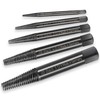 S&R Screw extractor set, 5 pieces, made in Germany, left-hand