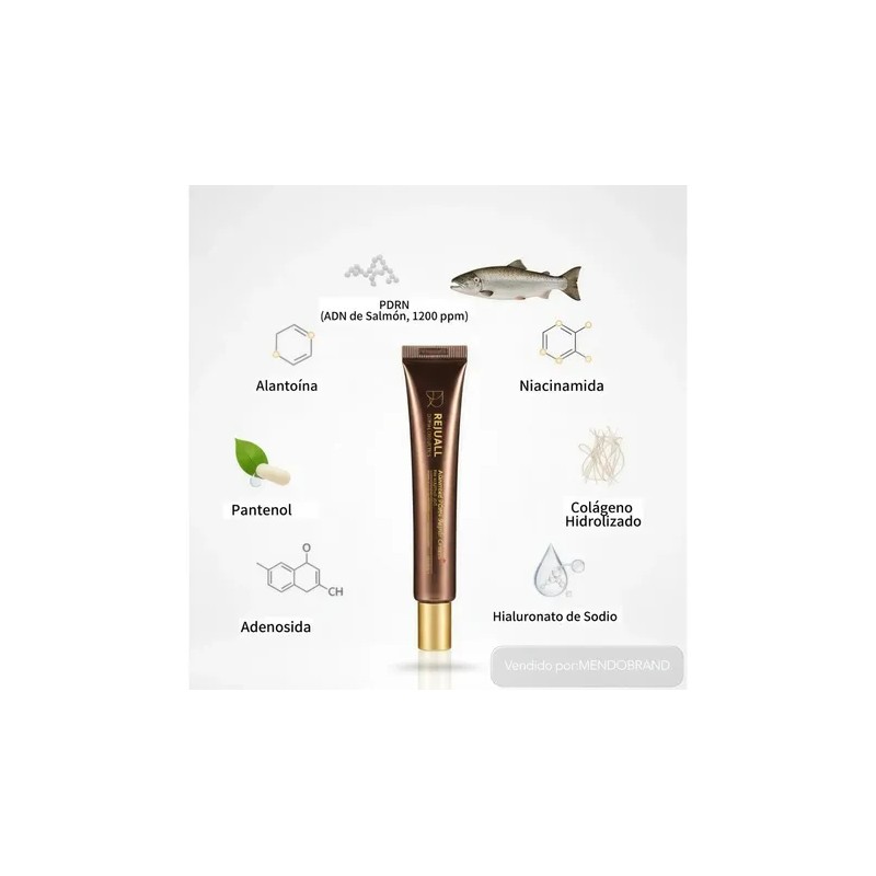 Rejuall Crema Coreana Regeneradora Avanzada Con 1200ppm Pdrn