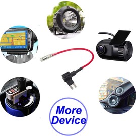 YUNIQUE UK 1 Piece 12 / 24V ATO ATC Fuse Holder Micro Blade Double with 7.5A 10A 15A 20A 40A fuses