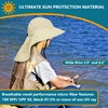 Solaris Sun Hat with Neck Flap, UPF 50 Sun Protection