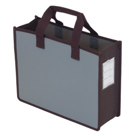 Sakura Crepas UNT-A4J#144 Meeting Bag, Notum Office Tote Bag, J, Dark Gray