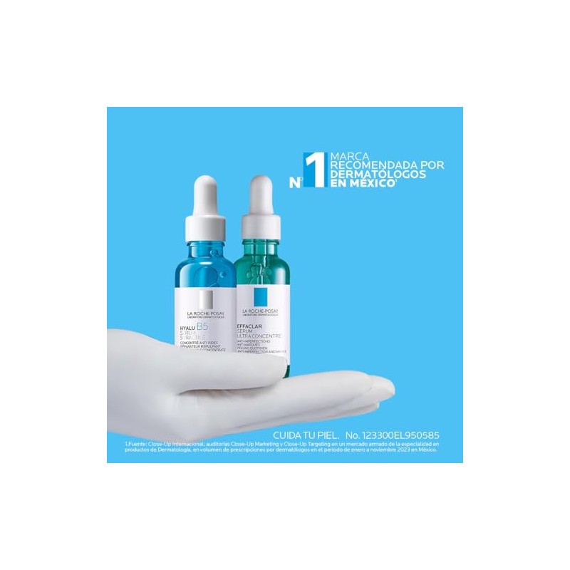 Kit Roche Posay Rutina Hidratante Anti Marcas Hyalu Suractivated Serum
