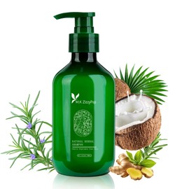 Rosemary Shampoo for Dry Scalp & Sensitive Skin - Herbal Dandruff Control with Gentle Cleansing Formula, Scalp Buildup Remover for Soft Healthy Hair (13.5 Fl Oz (Pack of 1), Rosemary)