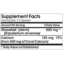 Silica Max Complete 500mg ~ 100 Capsules - No Additives ~ Naturetition Supplements