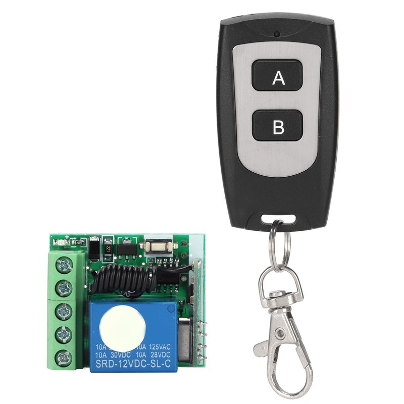 Wireless Remote Control Switch Transmitter Receiver SingleChannel Learning Wireless Control