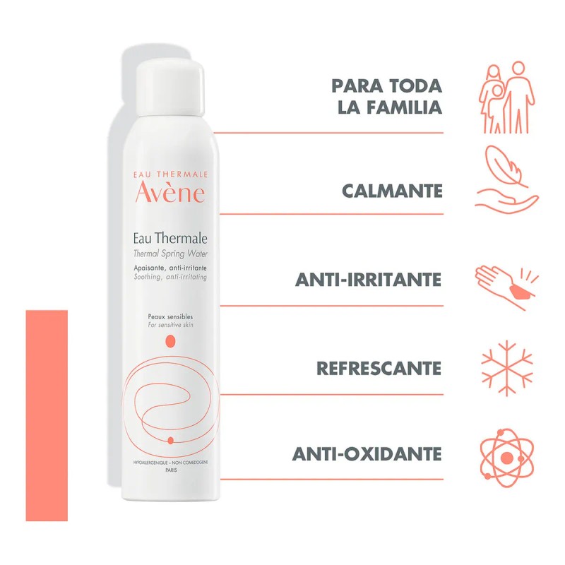 Avene Agua Termal Piel Sensible 300ml Pack De 2