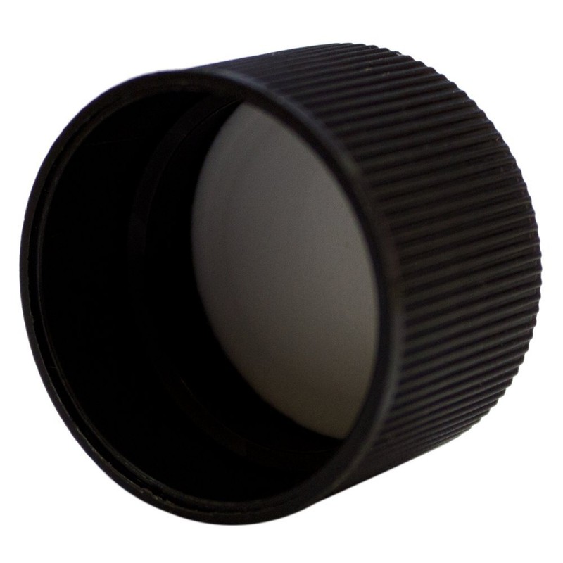 GreenHealth 8 fl oz Cobalt Blue Plastic Bottle with Black