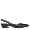 Naturalizer womens Banks Slingback Pump, Black Leather, 8.5 US